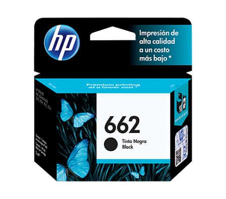 Cartucho HP 662 Negro