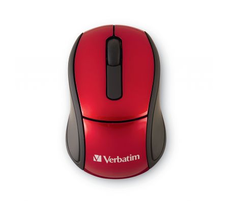 MOUSE VERBATIM MINI TRAVEL ROJO WIR