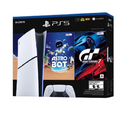 SONY PLAYSTATION 5 DIGITAL SLIM CFI-2015B 4K 1 TB + GRAN TURISMO 7 + ASTROBOT