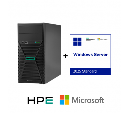 HPE PROLIANT ML30 GEN11 E‑2414/64GB/SSD960GB/HDD1TB/350W + WS2025