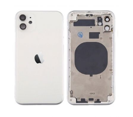 TAPA TRASERA PARA IPHONE 11 BLANCO
