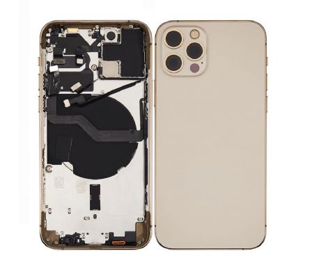 TAPA TRASERA PARA IPHONE 13 PRO DORADO