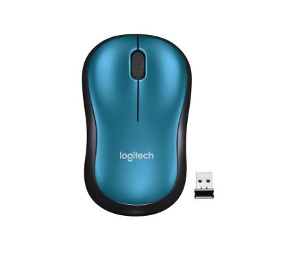 MOUSE LOGITECH WIRELESS M185 AZUL
