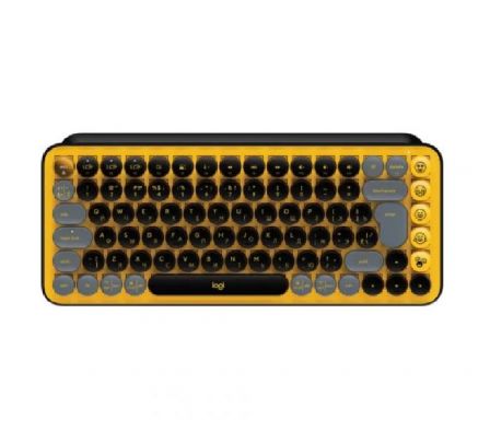 TECLADO LOGIT 920-010713 POP MECANICAL WIR NEG/AMA