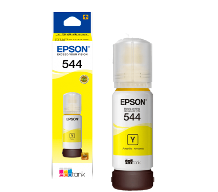 TINTA YELLOW 65ML T544 P/ EcoTank L 3210, L 3250, L 5290